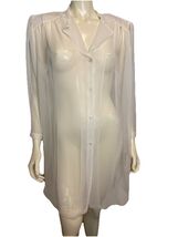 NWT Morgan Taylor Intimates Women's Sheer Robe Ivory Small - $79.83 CAD NWT Morgan Taylor Intimates Women's Sheer Robe Ivory Small - $79.83 CAD
