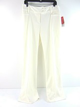 Rafaella Curvy Fit Ivory Dress Pants 10 Nwt - $24.74