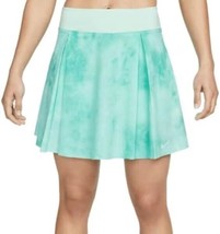 NIKE Dri-Fit Club Golf Skirt Skort Womens L Mint Foam Lightweight Stretc... - £31.43 GBP