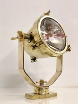 ANTIQUE MARITIME NAUTICAL SHIP INDUSTRIAL BRASS MINI SPOT/SEARCH LIGHT L... - £457.53 GBP