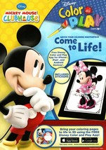 Mickey Mouse Clubhouse - Color and Play - Come to Life! Coloring &amp; Activity Book - £5.58 GBP
