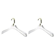 YBM Home Quality Acrylic Clear Coat Hangers Made of Clear Acrylic for a Luxuriou - £116.47 GBP