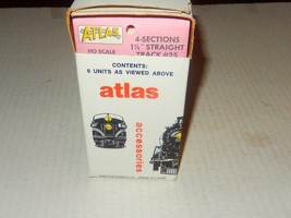 Ho Trains - Atlas #25- Box Of Six Packages Of Brass 1 1/2&quot; STRAIGHTS- NEW- M41 - £3.79 GBP