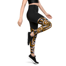 Fitness Leggings Anzu Vincente, By Vincente Feat Marittella&#39;s Art - Handmade - £72.26 GBP