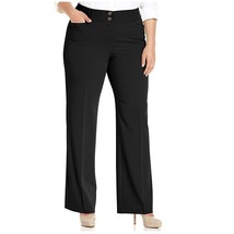 Alfani Womens Petite 24WP Black Trouser Slimming Bootcut Pants NWT CC13 - £27.54 GBP