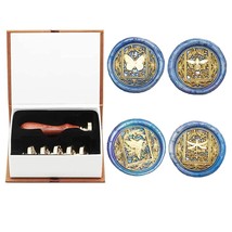 Wax Seal Stamp Set, 4 Pcs Starry Animal Hummingbird Utterfly Dragonfly B... - £27.26 GBP