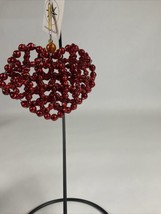 CHRISTOPHER RADKO ORNAMENT EVERY BEAD OF MY HEART - $12.86