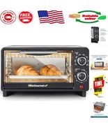 Compact 9L 4 Slice Toaster Oven with 30-Minute Timer – Matte Black Innov... - $113.29 CAD