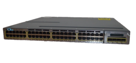 Cisco Catalyst WS-C3750X-48P-S 48-Port PoE Gigabit Network Switch w/ 2x ... - £94.93 GBP