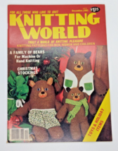 Knitting World Magazine November/December 1981 Patterns For All - £5.51 GBP