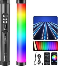 Mettlelite Tlx1 Rgb Tube Light Led Full Color Portable Video Light With App - £60.28 GBP