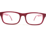 Miraflex Bambini Occhiali Montature Alan Red/Pink Rettangolare Cerchio C... - £58.81 GBP
