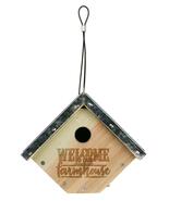 Wild Wings WWGH1-DECO Galvanized Weathered Cedar Wren House - $51.01 CAD
