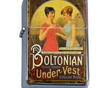 Vintage Poster D255 Windproof Dual Flame Torch Lighter The Boltonian Und... - $16.78