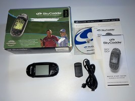 Skycaddie SKYGOLF SG3 Rangefinder GPS Handheld w/ Charger, CD &amp; Cable - £31.64 GBP