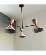 Mid-Century Modern Stilnovo Sputnik Chandelier: 3-Arm Ceiling Light Fixture - $749.60 CAD