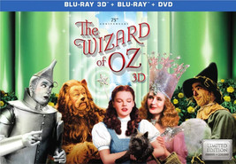 Wizard of Oz: 75th Anniversary Collector&#39;s LIMITED Edition 3D BluRay DVD... - £58.15 GBP