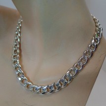 Mia Fiore Made in Italy Daydema Bronze Italy Silver Thick Chain Toggle C... - £55.39 GBP