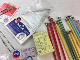 Junk Drawer VTG Lot of Crochet Hooks Knitting Needles Boye - $376.15 MXN