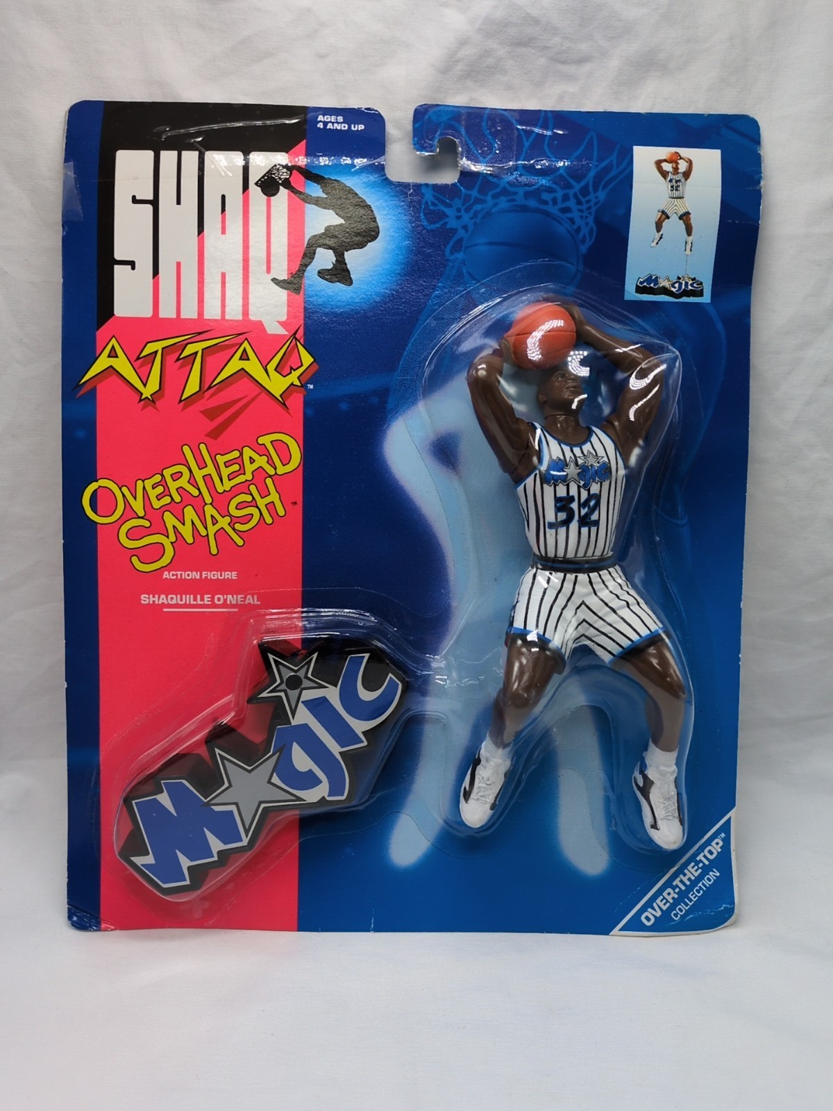 Shaq Attack Overhead Smash Shaquille O&#39;Neal Magic Action Figure - $19.79