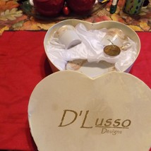 D&#39;Lusso Designs 4 Piece Designed Espresso Set in Heart Box - £7.85 GBP