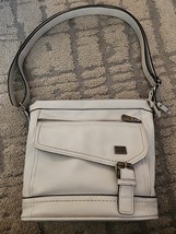 B.O.C by Born Concept Handbag Vegan Leather White Shoulder Bag Crossbody... - $18.42