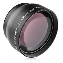 Opteka 52mm 2.2x Telephoto Lens for Panasonic G Vario 45-150mm 4-5.6 ASP... - $71.99