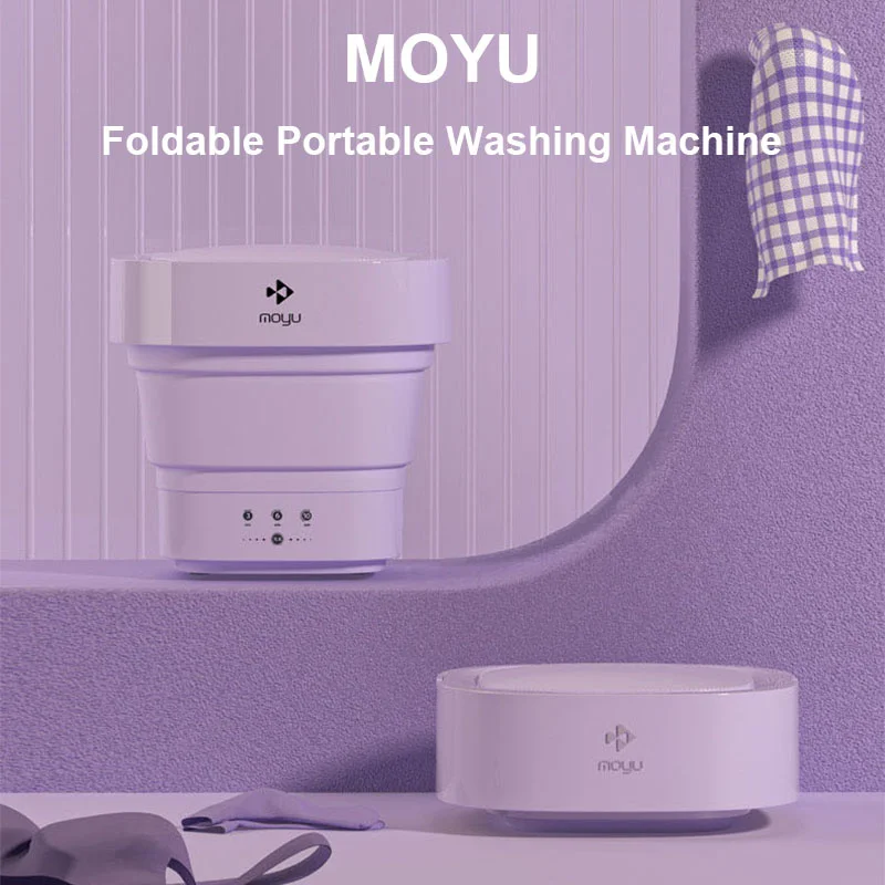 Original Moyu Mini Portable Foldable Washing Machine Underwear Socks Was... - $131.51
