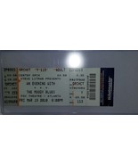 THE MOODY BLUES  - ORIGINAL 2010 UNUSED WHOLE FULL CONCERT TICKET - €12,83 EUR