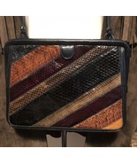 Vintage Palizzio Snakeskin Handbag Shoulder Purse - £25.71 GBP