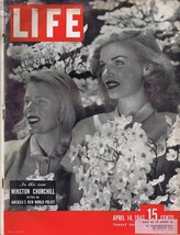 ORIGINAL Vintage Life Magazine April 14 1947 Winston Churchill - £23.45 GBP