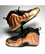 Nike Air Foamposite One Metallic Copper Black Size Mens 6 Women 7.5 EU 38.5 - $89.99