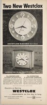 1956 Print Ad Westclox Electric Walls Clocks &amp; Alarm LaSalle-Peru,Illinois - £11.68 GBP