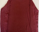 Karen Scott Plush Seamed Sweater, Merlot- Sz S - $15.97