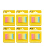 Pack of 6 Post-it Page Markers, Assorted Colors , 1/2 in x 2 in, 50 Shee... - €17,94 EUR
