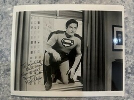 Original Photo 8 X 10 Autographed &amp; Inscribed By Kirk Alyn Superman! Aut... - $113.85