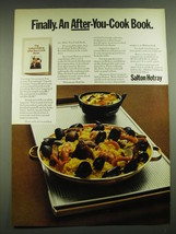 1968 Salton Hotray Ad - Finally. An after-you-cook book - £14.50 GBP
