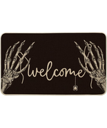 Hand Bone Halloween Welcome Doormat, Home Decor Low-Profile Switch Rug D... - $393.36 MXN