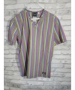 Versace Jeans Couture Women Multi Color Shirt Size Large Rainbow Pride V... - $123.07 CAD