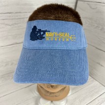 Navy Seal Museum Special Forces Visor Cap Royal Resort Wear Blue Embroid... - £23.51 GBP