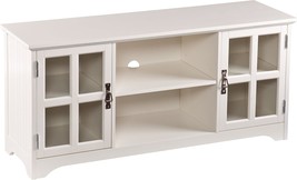 Sei Furniture Remington Tv Storage Media Stand, White - £321.39 GBP