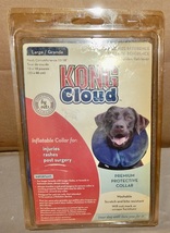 KONG Cloud Inflatable Protective Collar Large Dogs Neck Size 13-18” NIB 264D - £13.98 GBP