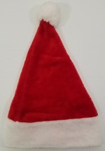 MI) Adult Medium Plush Santa Claus Hat Christmas Holiday Costume Party - $4.94