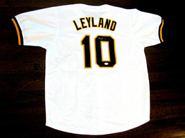 JIM LEYLAND PITTSBURGH PIRATES HOF MANAGER SIGNED AUTO VINTAGE HOME BASE... - £185.68 GBP