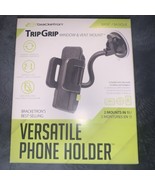 Bracketron - TripGrip Window &amp; Vent Mount for Most Cell Phones - Black - £12.01 GBP