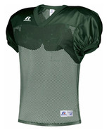 Russell Athletic S096BWK Youth Med Dk Green Football Practice Jersey-NEW... - $16.60