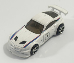 2011 Hot Wheels White BMW Z4M #4, Made in Malaysia - $2.47