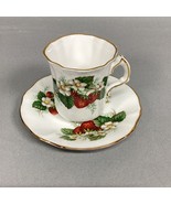 Vintage Hammersley England Strawberry Ripe Fine Bone China Tea Cup &amp; Saucer - $27.77 CAD