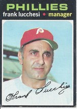 1971 Topps Frank Lucchesi 119 Phillies EX - £0.79 GBP
