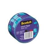 Scotch Duct Tape, Retro Tiles, 1.88 IN x 10 YD - £7.03 GBP